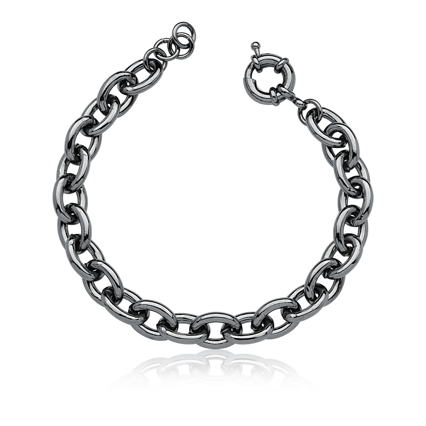 Pulseira Corrente Cartier Ródio Semijoias de luxo e design exclusivo