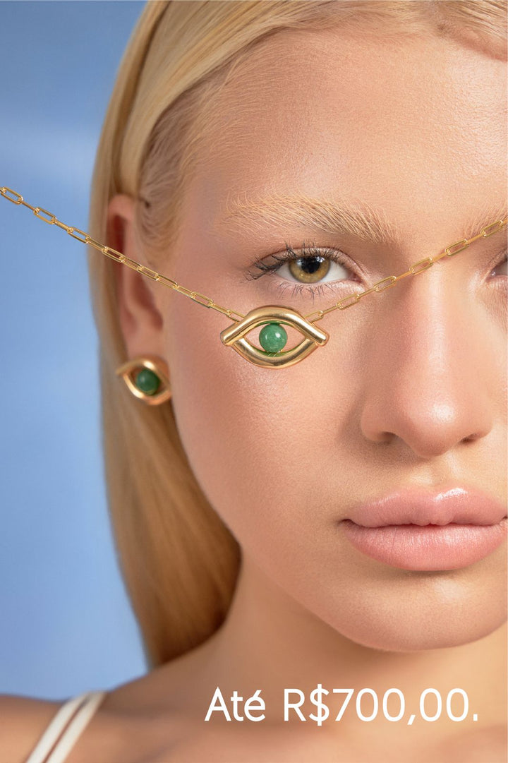 Eleve sua coleção de semijoias Aimer Joias.  Seu próximo passo para um estilo sofisticado, com peças que refletem uma identidade forte. Acabamento em Ouro 18k ou Ródio Negro e a beleza única de pedras naturais brasileiras.