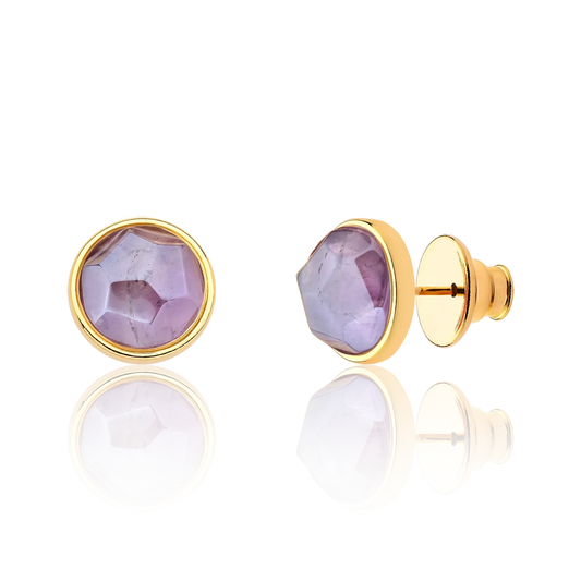 Conjunto Classic - Ametista — Ródio Negro | Aimer Joias | semijoia feminina pedra natural