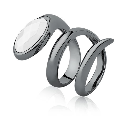 Anel Noha - Porcelana Semijoias de luxo e design exclusivo