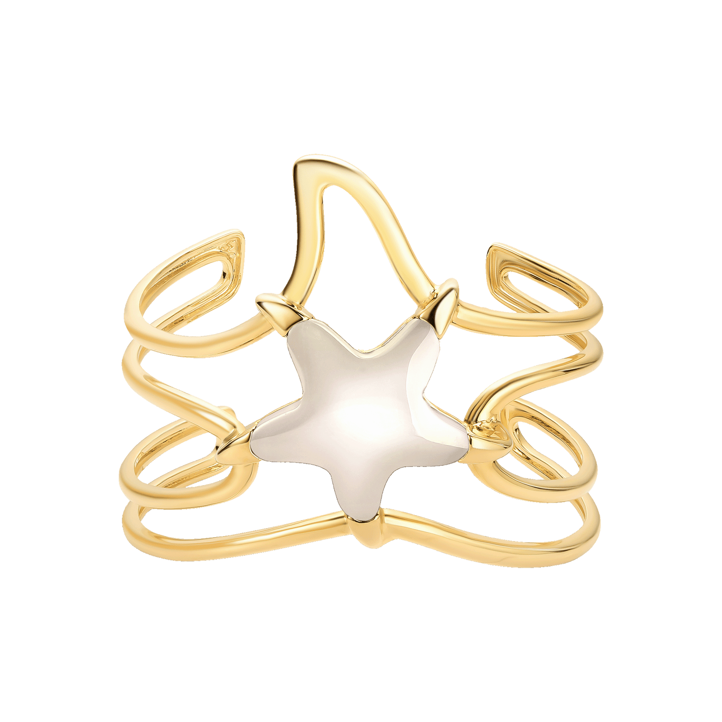 Bracelete Brisa - Ágata Branca Semijoias de luxo e design exclusivo