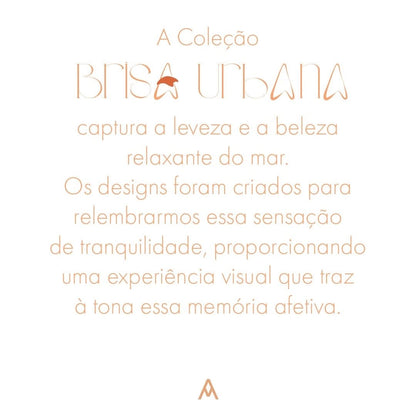 Bracelete Brisa - Quartzo  Azul Anil Semijoias de luxo e design exclusivo