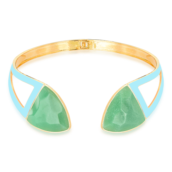 Choker Makeda - Aventurina Semijoias de luxo e design exclusivo
