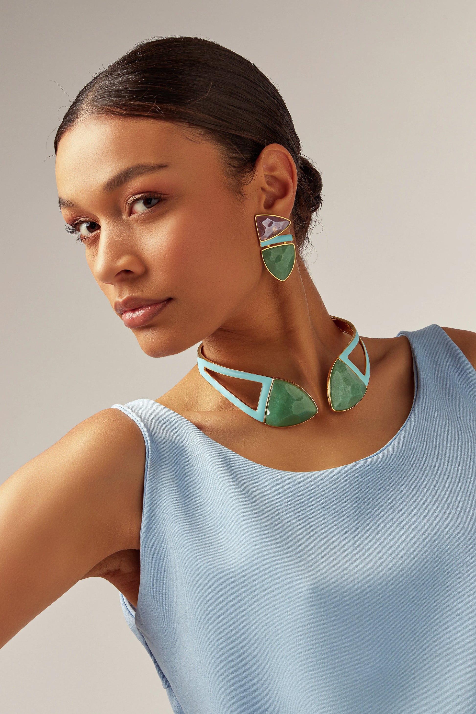Choker Makeda - Aventurina