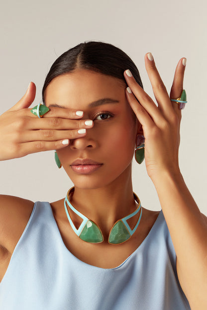 Choker Makeda - Aventurina
