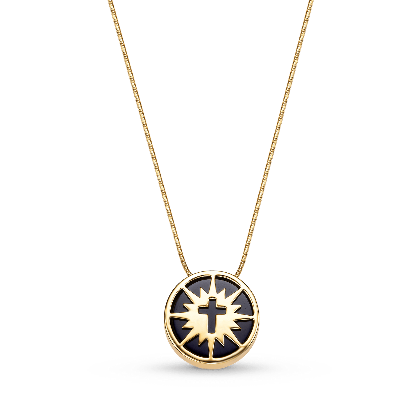 Colar Aura - Obsidiana Negra Semijoias de luxo e design exclusivo