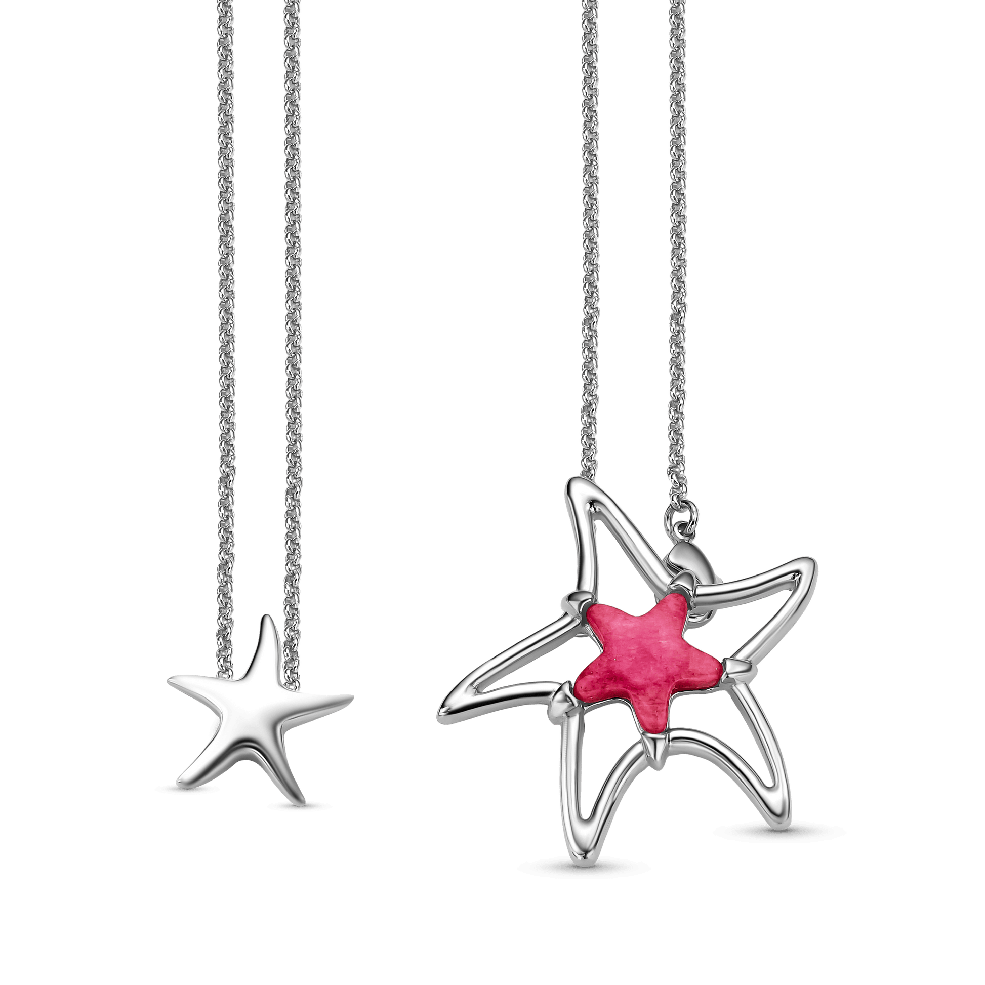 Colar Brisa - Feldspato Vermelho Semijoias de luxo e design exclusivo