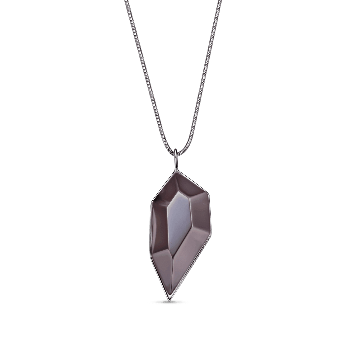 Colar Impulso - Quartzo Fumê Semijoias de luxo e design exclusivo