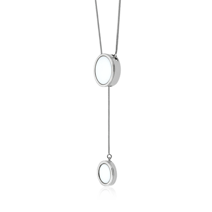 Colar Solene - Porcelana Branca Semijoias de luxo e design exclusivo